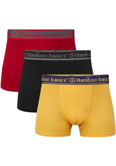 Bamboo Basics 3-pak heren boxershorts - Liam - Combi 002