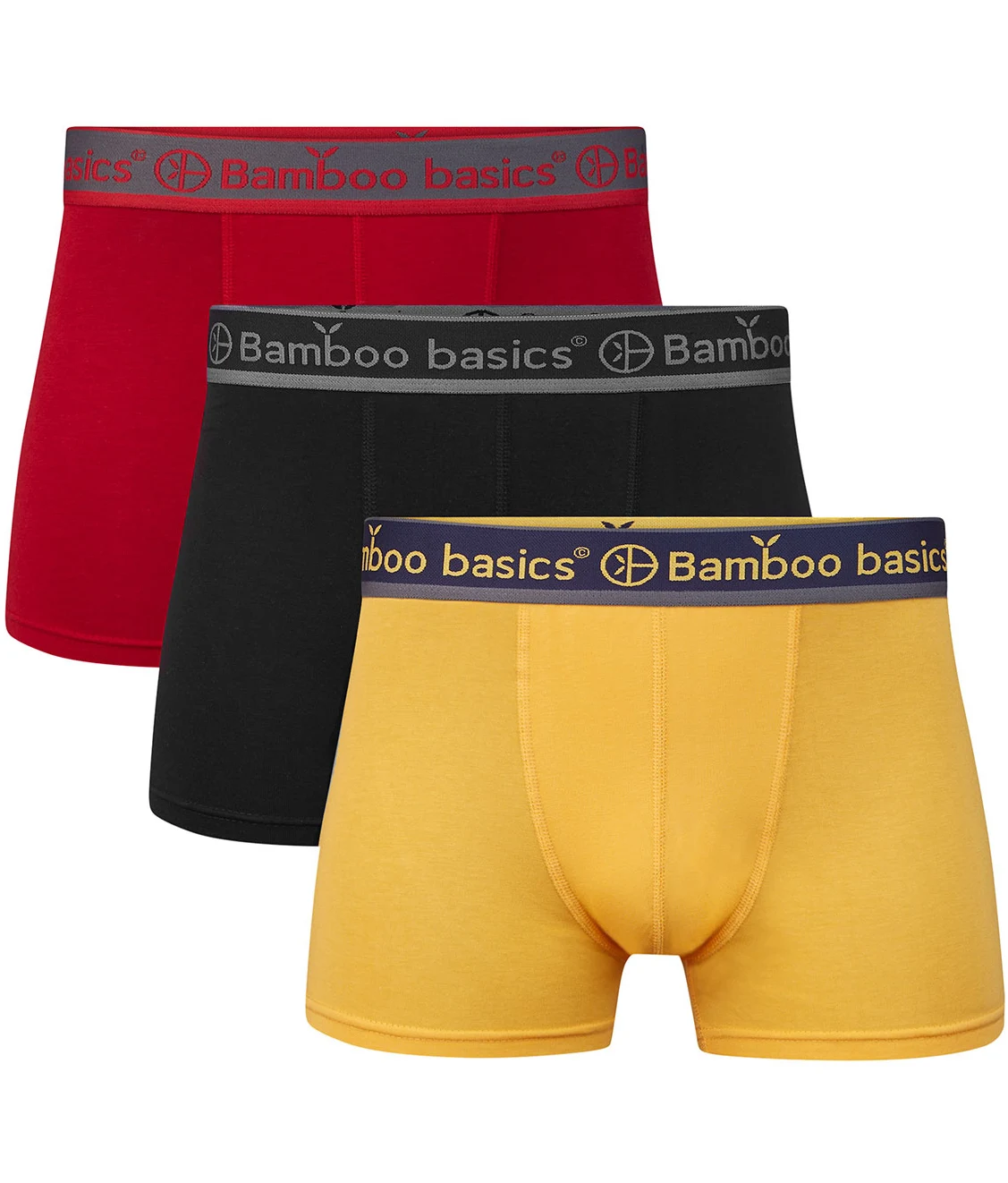 Bamboo Basics Liam 3-pak heren boxershorts korte pijpjes bamboe - Ademend - Anti zweet
