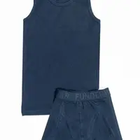 Funderwear jongens setje - Donkerblauw / Navy