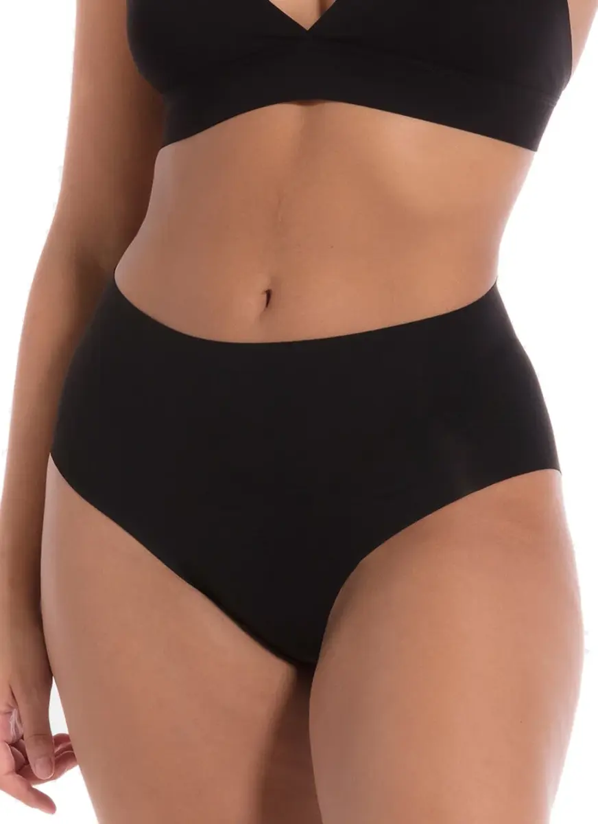 Magic 2-pak Organic Naadloos dames taille slip - Modal invisible seamless maxi slip - Onzichtbaar ondergoed