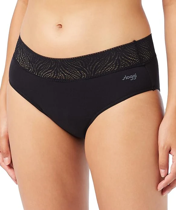 Sloggi 2-pack Menstruatie ondergoed - Period pant hipster light