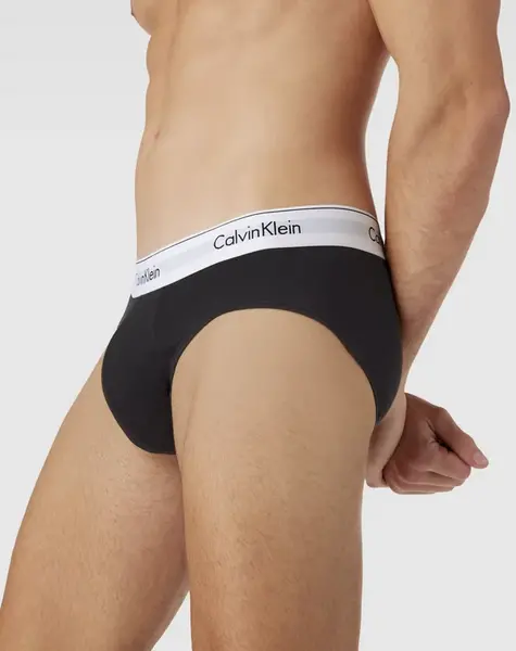 Calvin Klein 3-Pack Heren heup slips - Hip Brief - Elastisch katoenen heren onderbroeken multipack Calvin Klein 3-Pack Heren heup slips - Hip Brief - Elastisch katoenen heren onderbroeken multipack