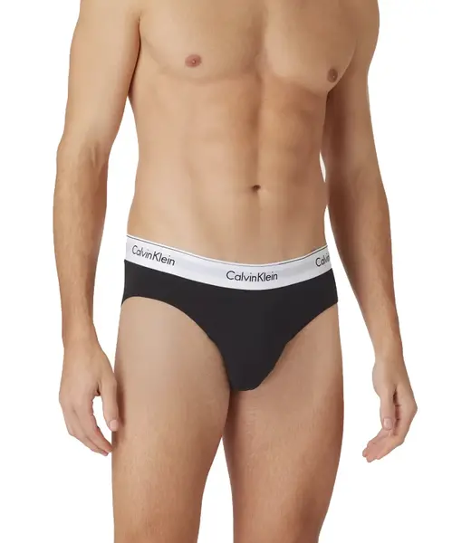 Calvin Klein 3-Pack Heren heup slips - Hip Brief - Elastisch katoenen heren onderbroeken multipack Calvin Klein 3-Pack Heren heup slips - Hip Brief - Elastisch katoenen heren onderbroeken multipack