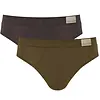 Sloggi 2-pack heren Slips - GO Natural Brief - Green