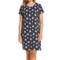 Pastunette dames nachthemd K/M - NOS - Darkblue Pastunette dames nachthemd K/M - NOS - Darkblue