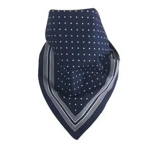 Bandana Blauw kleine stippel 54x54 CM - Stoffen bandana Bandana Blauw kleine stippel 54x54 CM - Stoffen bandana