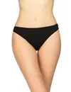 Avet string dames 3490 microfiber - Gladde string - onzichtbaar - Invisible - badstof kruisje - zwart, wit, rood, huidskleur