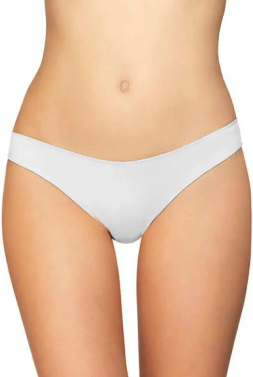 Avet string dames 3490 microfiber - Gladde string - onzichtbaar - Invisible - badstof kruisje - zwart, wit, rood, huidskleur