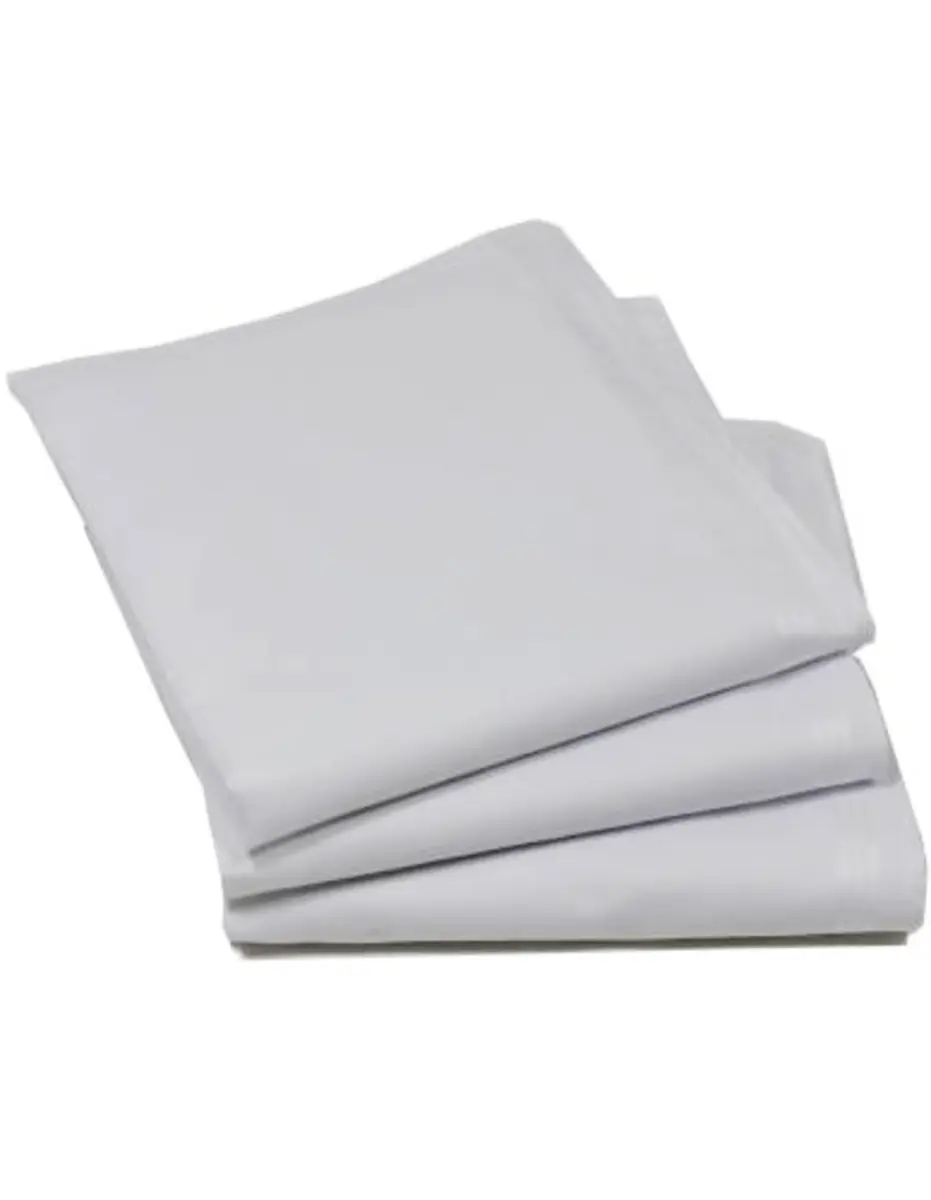 Tiseco 12 Stuks - zakdoeken wit 35x35CM - Katoenen dames zakdoek