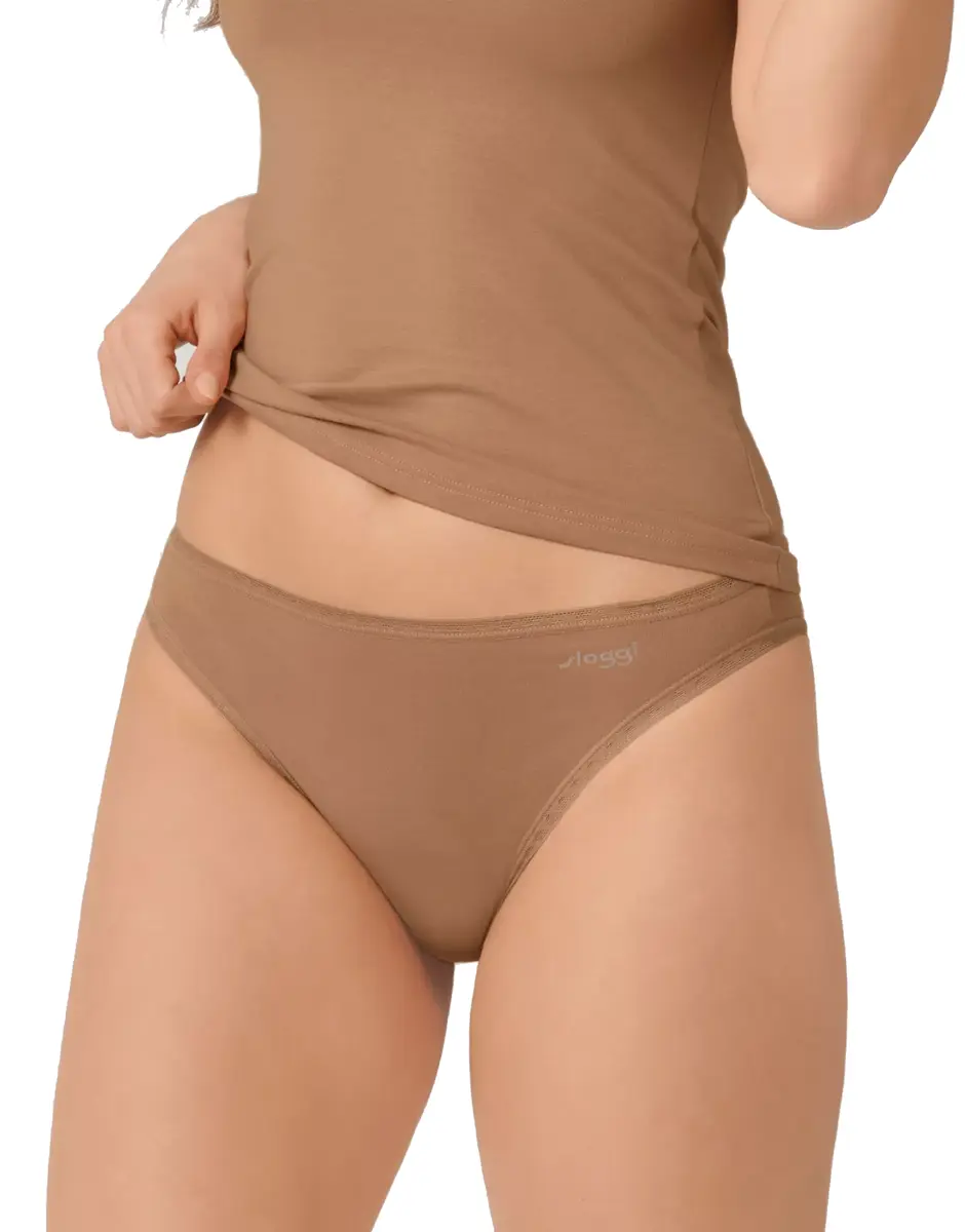 Sloggi 2-pack dames Basic Tai GO - biologische slips