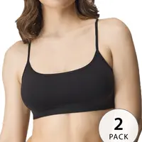 Pieces 2-Pack dames Top  - Spaghetti