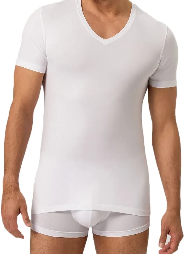 Ten Cate 2-Pack T-shirts heren V-hals- 32299 - 100% Biologisch katoenen ondershirts mannen - Strakke ondershirts