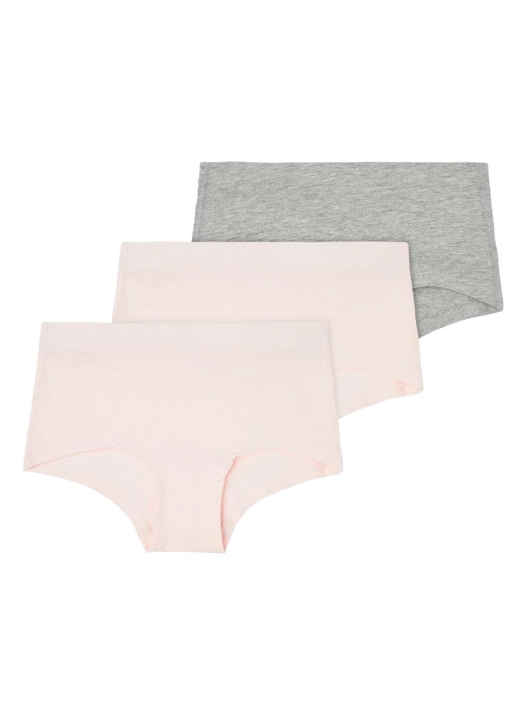 Name it 3-pak meisjes shorts - Barely Pink - Maat 92