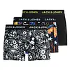 Jack & Jones 3-Pack heren boxershort - Skull Black/Black