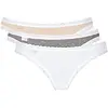 Sloggi 3-pack dames 24/7 Weekend tanga - M015