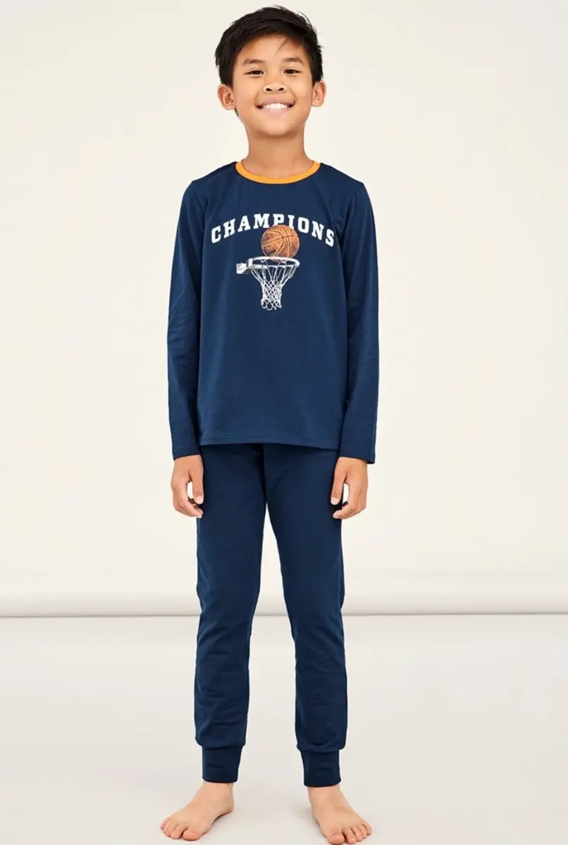 Name it jongens pyjama - Champions - Basketball - Maat 86/92