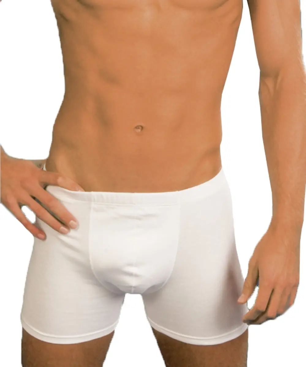 HL-tricot sportbroek heren met gulp - Klassiek heren ondegoed - ouderwets - senioren