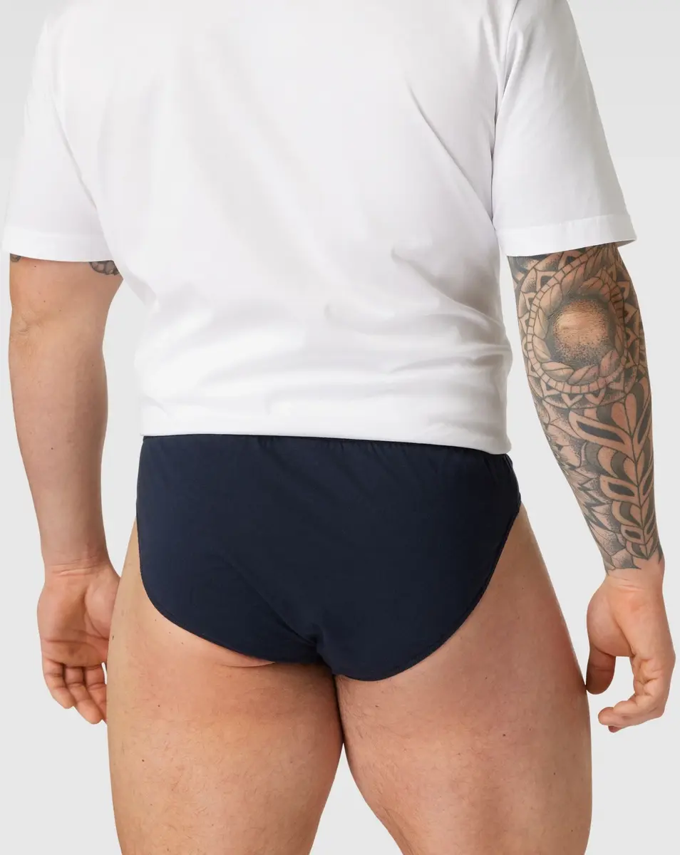 Ceceba 3-pak heren slips - Foxe-packet 2270 - navy ruit - Geruite 100% katoenen heren onderbroeken Ceceba 3-pak heren slips - Foxe-packet 2270 - navy ruit - Geruite 100% katoenen heren onderbroeken