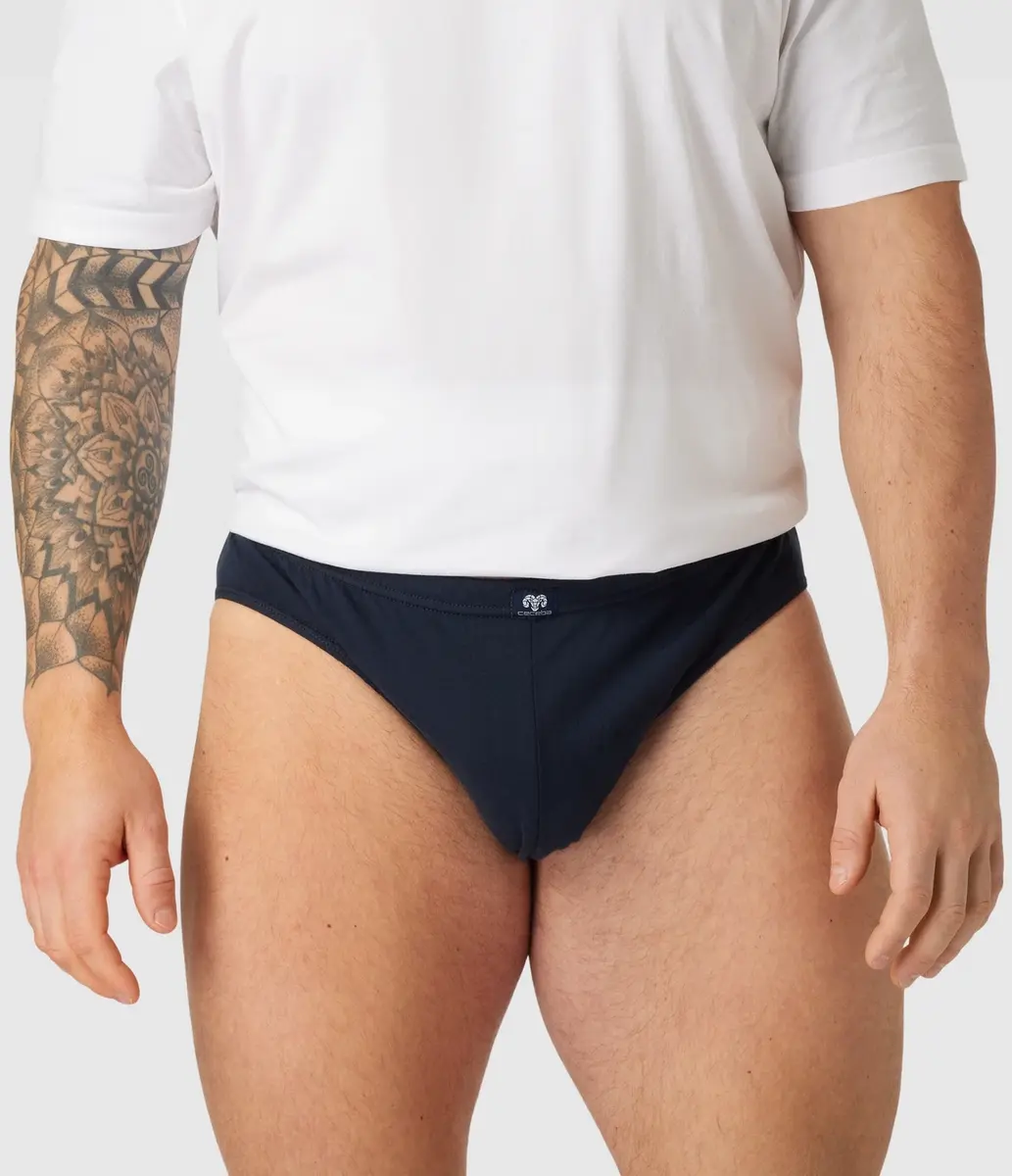 Ceceba 3-pak heren slips - Foxe-packet 2270 - navy ruit - Geruite 100% katoenen heren onderbroeken Ceceba 3-pak heren slips - Foxe-packet 2270 - navy ruit - Geruite 100% katoenen heren onderbroeken