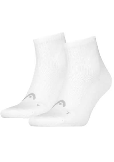 Head 2-paar sport quarter sokken Unisex katoen Head 2-paar sport quarter sokken Unisex katoen