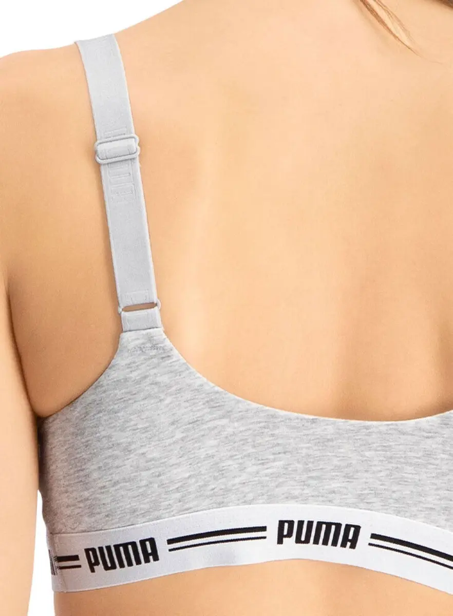 Puma dames BH-top met vulling - Katoenen bralette - Bustier Puma dames BH-top met vulling - Katoenen bralette - Bustier