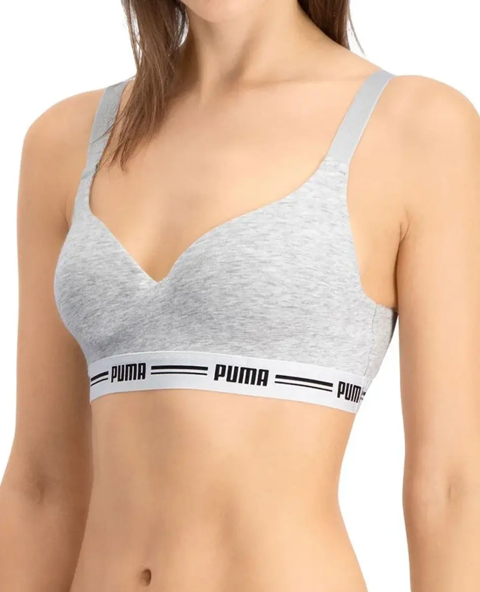 Puma dames BH-top met vulling - Katoenen bralette - Bustier