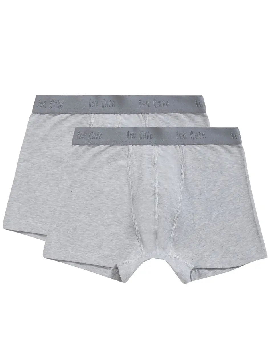 Ten Cate 2-pak Jongens boxershorts Organic - Biologisch katoenen kinder onderbroeken - Zwart - Grijs - Donkerblauw Ten Cate 2-pak Jongens boxershorts Organic - Biologisch katoenen kinder onderbroeken - Zwart - Grijs - Donkerblauw