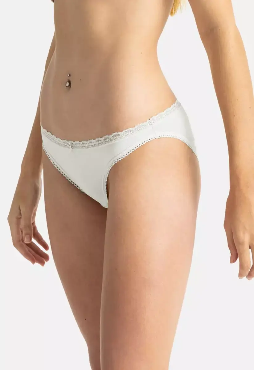 Dorina 3-pack Dames slips Basic Naomi - Wit