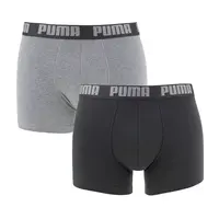 Puma Heren Boxershort 2-pak- Dark grey / Black Puma Heren Boxershort 2-pak- Dark grey / Black