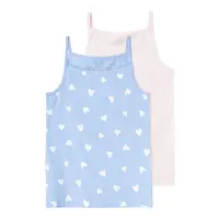 Name it 2-pak meisjes hemdjes - Serenity Heart Name it 2-pak meisjes hemdjes - Serenity Heart