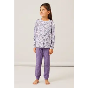 Name it meisjes pyjama - Purple Flower - Maat 110/116 Name it meisjes pyjama - Purple Flower - Maat 110/116