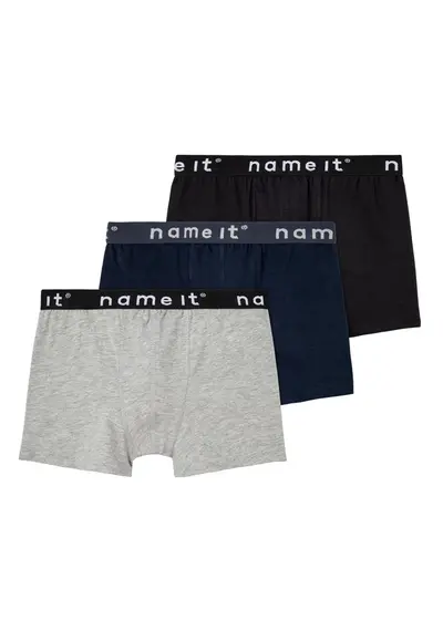 Name it 3-pak jongens boxershorts - Basic Name it 3-pak jongens boxershorts - Basic