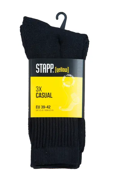 Stapp dikke sokken 3-paar Casual heren sokken - Warme stevige sokken - Zwart Stapp dikke sokken 3-paar Casual heren sokken - Warme stevige sokken - Zwart