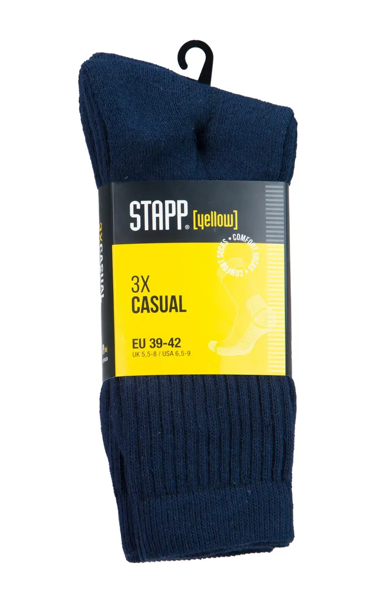 Stapp dikke sokken 3-paar Casual heren sokken - Warme stevige sokken - Zwart Stapp dikke sokken 3-paar Casual heren sokken - Warme stevige sokken - Zwart