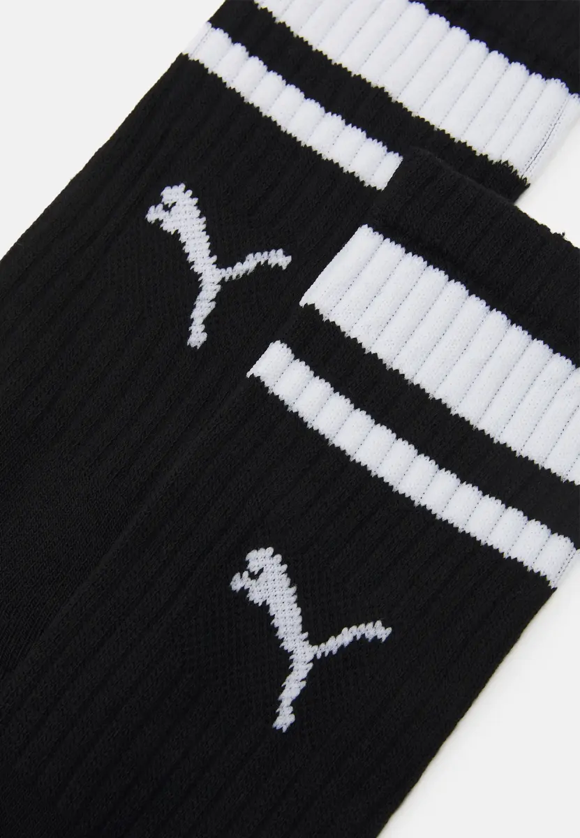 Puma 2-Paar sport sokken Heritage Stripe - Gestreepte katoenen sokken - Dames - Heren witte sokken Puma 2-Paar sport sokken Heritage Stripe - Gestreepte katoenen sokken - Dames - Heren witte sokken