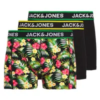 Jack & Jones heren boxershorts 3-Pack - Pink Flowers