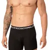 Muchachomalo 3-Pack Heren Boxershort - Black/White Solid