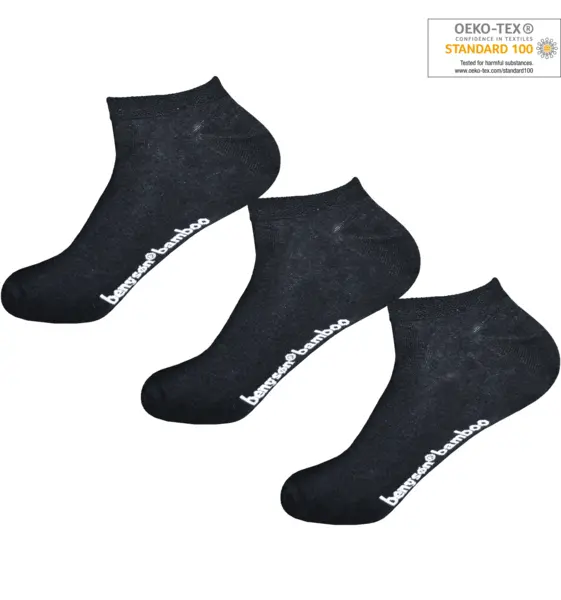 BENYSØN 6-paar Bamboe sneakersokken - Naadloos - Enkelsokken voor dames en heren BENYSØN 6-paar Bamboe sneakersokken - Naadloos - Enkelsokken voor dames en heren