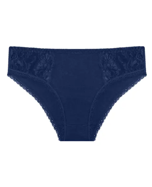 Gaubert 5-pak kanten dames heup slips - Katoenen heup dames onderbroeken katoen - Midi vrouwen ondergoed