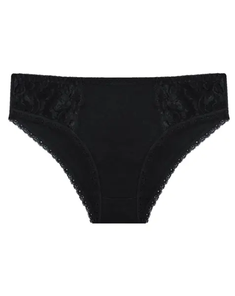 Gaubert 5-pak kanten dames heup slips - Katoenen heup dames onderbroeken katoen - Midi vrouwen ondergoed