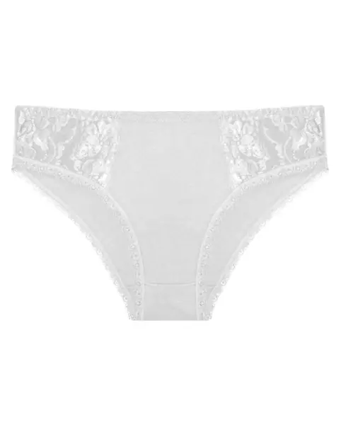 Gaubert 5-pak kanten dames heup slips - Katoenen heup dames onderbroeken katoen - Midi vrouwen ondergoed