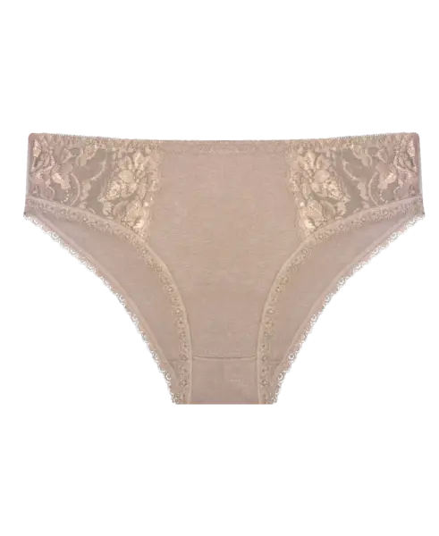 Gaubert 5-pak kanten dames heup slips - Katoenen heup dames onderbroeken katoen - Midi vrouwen ondergoed