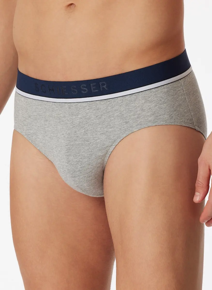 Schiesser 3-pack heren Heup slip 95/5 - Biologisch katoenen midi heren onderbroeken - Schiesser ondergoed heren Schiesser 3-pack heren Heup slip 95/5 - Biologisch katoenen midi heren onderbroeken - Schiesser ondergoed heren