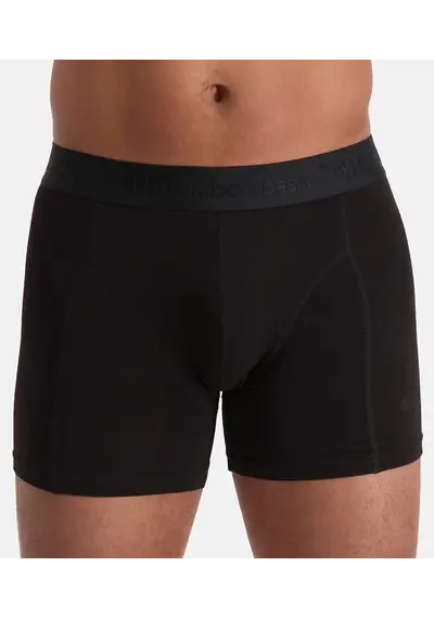 Bamboo Basics 3-pak heren boxershorts - Black Ton