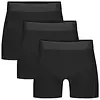 Bamboo Basics 3-pak heren boxershorts - Black Ton