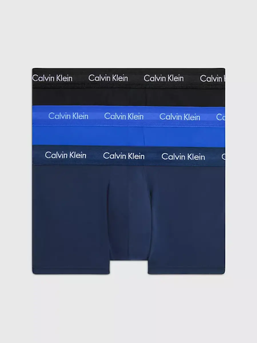 Calvin Klein 3-Pack Low Rise Trunks - lage Boxershorts heren - Mannen hipsters Calvin Klein 3-Pack Low Rise Trunks - lage Boxershorts heren - Mannen hipsters