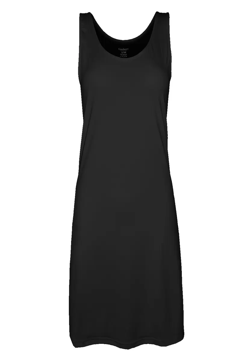 Gaubert Onderjurk Extra lang - brede bandjes - Gladde onderjurk wit - Zwart - huidskleur - Verstelbare bandjes Gaubert Onderjurk Extra lang - brede bandjes - Gladde onderjurk wit - Zwart - huidskleur - Verstelbare bandjes