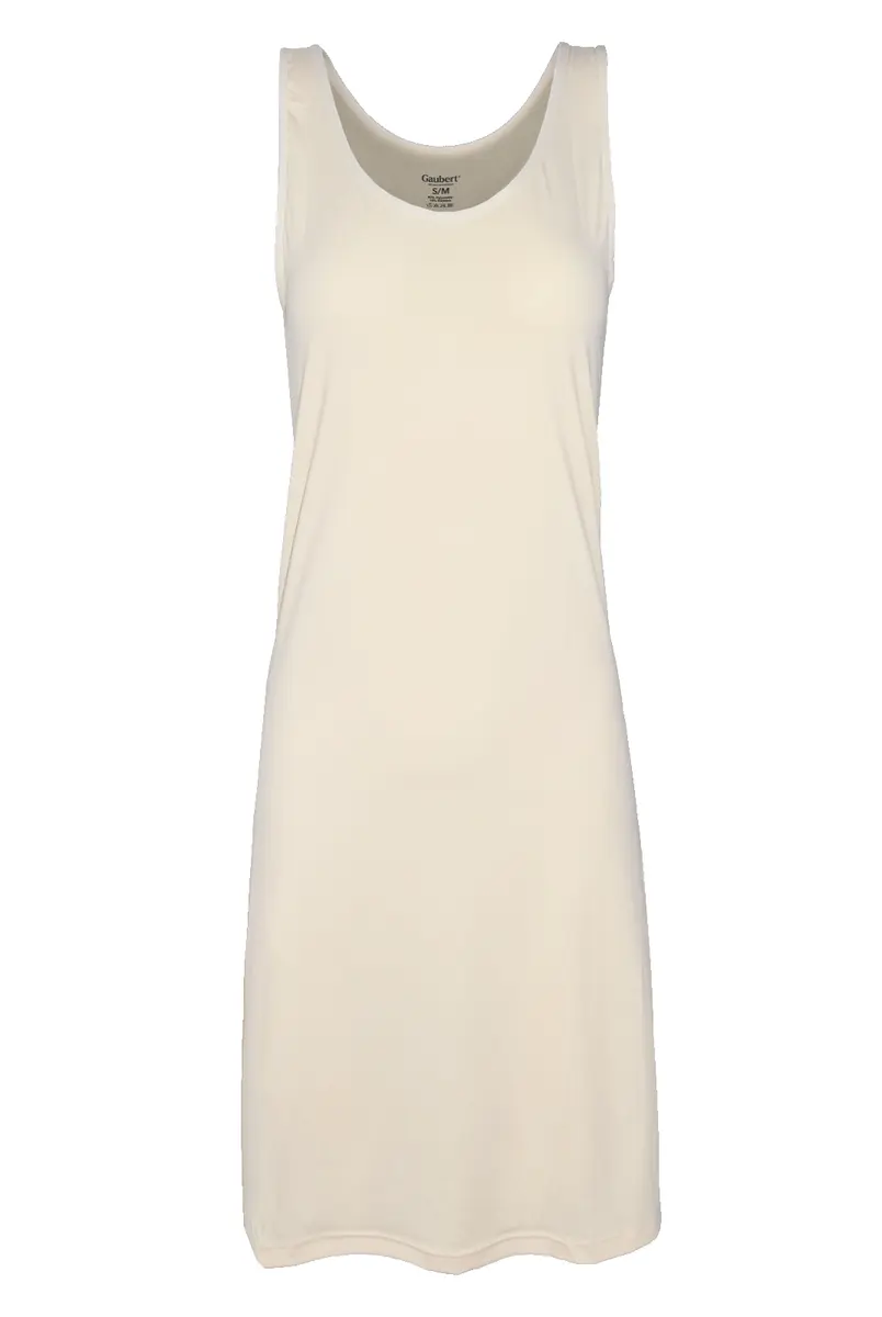 Gaubert Onderjurk Extra lang - brede bandjes - Gladde onderjurk wit - Zwart - huidskleur - Verstelbare bandjes Gaubert Onderjurk Extra lang - brede bandjes - Gladde onderjurk wit - Zwart - huidskleur - Verstelbare bandjes