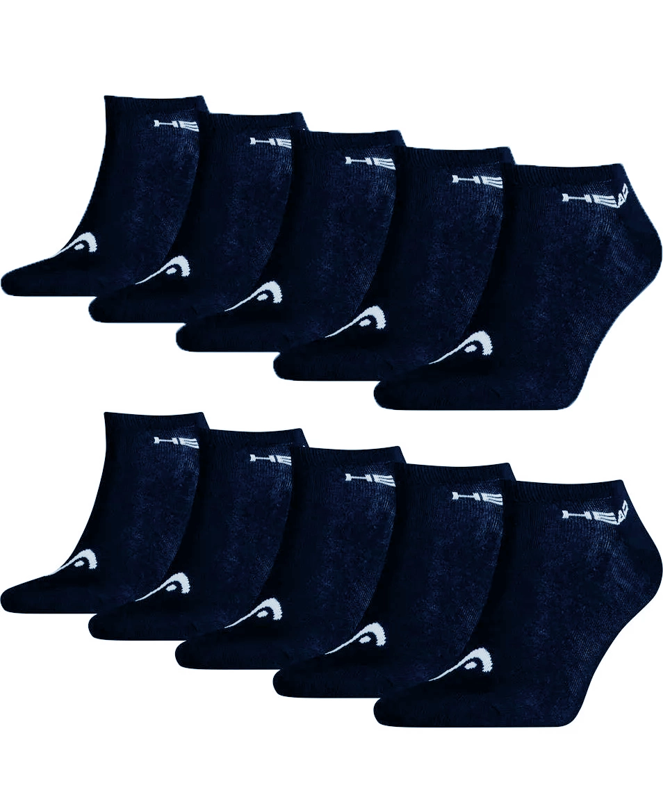Head 10 paar - sneaker sokken - Enkel sokken - Multipack