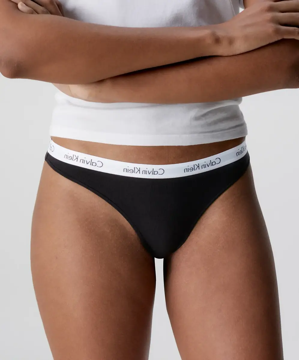 Calvin Klein strings 3-pack - Calvin klein ondergoed dames - Multipack katoenen dames strings - Voordeelverpakking - Sale Calvin Klein strings 3-pack - Calvin klein ondergoed dames - Multipack katoenen dames strings - Voordeelverpakking - Sale